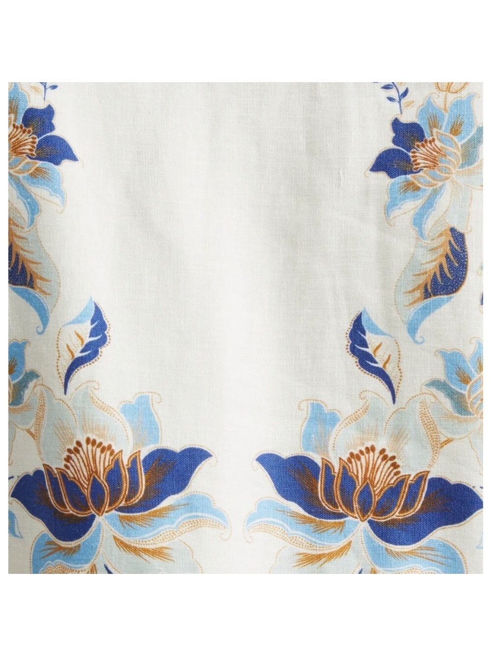 Farm Rio Mystic Blue Lotus Placed Maxi Dress - Picture 10 of 10